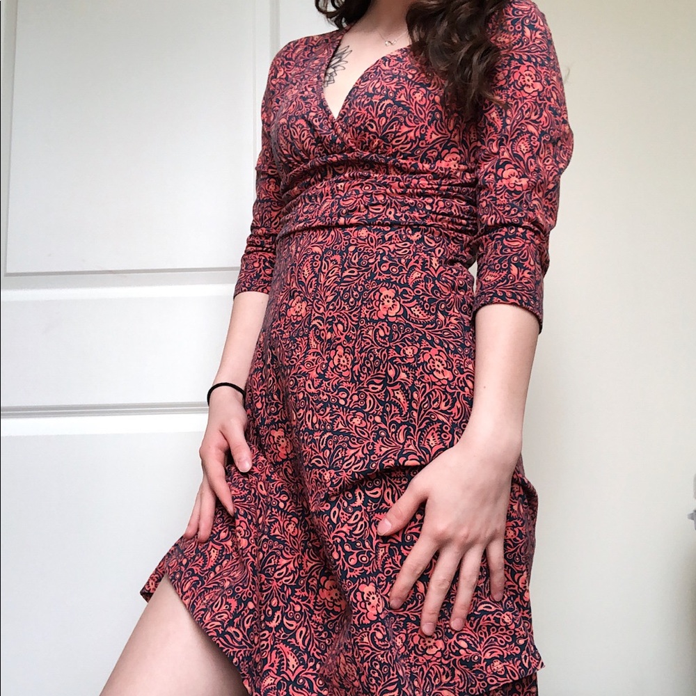 Patagonia Paisley Wrap Dress